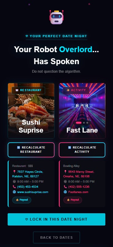 Date Night Generator